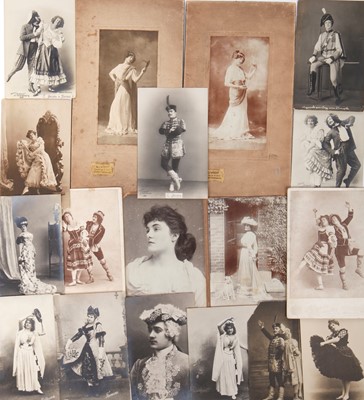 Lot 341 - A large group of photographs, postcards, literature and research mainly relating to the Russian ballet