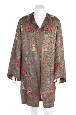 Lot 266 - A chinoiserie gold lamé jacket, attributed to Margaine Lacroix, circa 1925