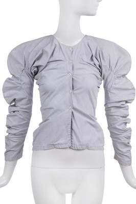 Lot 163 - Two John Galliano 'Circle' shirts, Blanche DuBois collection, Spring-Summer 1988
