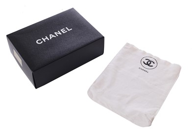 Lot 5 - A Chanel quilted beige leather classic double-flap bag, 1989-91