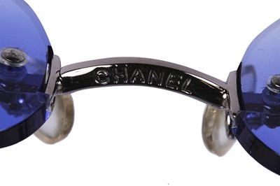 Lot 41 - Two pairs of Chanel sunglasses, 2000s