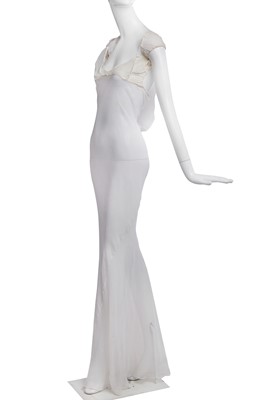 Lot 147 - A rare John Galliano chiffon showpiece dress, 'Empress Josephine Meets Lolita' collection, Spring-Summer 1992