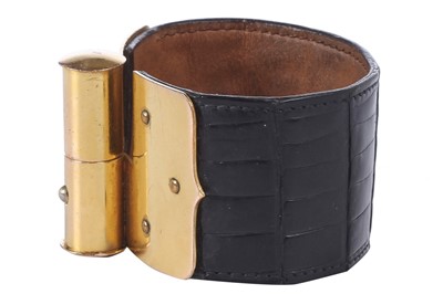 Lot 63 - An Hermès cuff bracelet, probably 1970s
