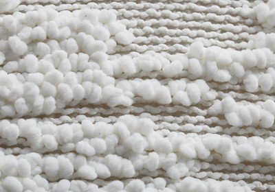 Lot 15 - A Chanel white fantasy tweed and silver lace ensemble, Spring-Summer 2009