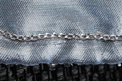 Lot 14 - A Chanel silver fantasy tweed ensemble, 'Shopping Centre' collection, Autumn-Winter 2014-15