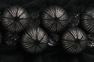 Lot 22 - A Chanel black knitted-lace dress, circa 2007