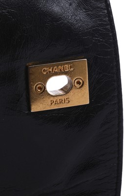 Lot 6 - Chanel two-tone quilted leather bag, 2012