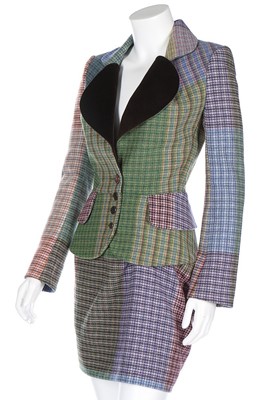 Lot 101 - A Vivienne Westwood multi-coloured tweed...