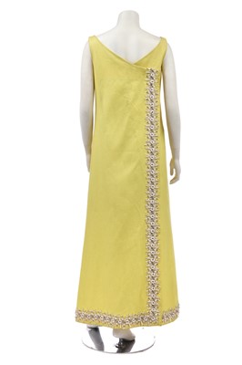 Lot 313 - A Madeleine de Rauch evening gown, circa 1964
