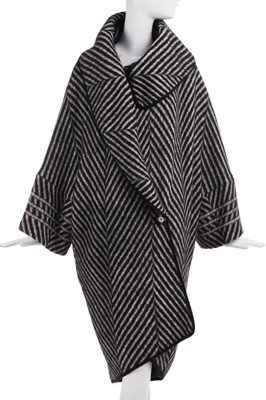Lot 142 - A John Galliano cocoon coat, Autumn-Winter 1999-2000