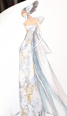 Lot 104 - A Jean-Louis Scherrer by Stephane Rolland...