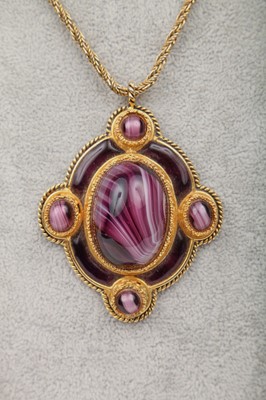 Lot 44 - A Christian Dior necklace, 1970
