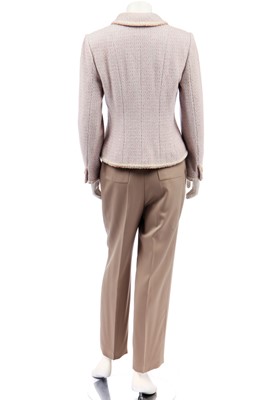 Lot 5 - A Chanel woven cashmere jacket, early 2000s