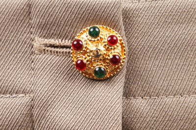 Lot 5 - A Chanel woven cashmere jacket, early 2000s