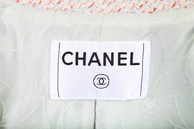 Lot 5 - A Chanel woven cashmere jacket, early 2000s