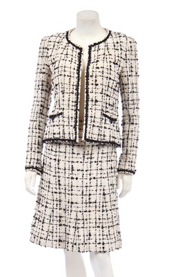 Lot 10 - A Chanel bouclé tweed suit, Cruise collection 2003