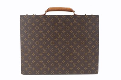 Lot 82 - A Louis Vuitton monogrammed leather briefcase,...
