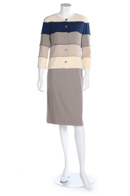 Lot 13 - A Chanel wool suit, 2000, labelled and size 40,...