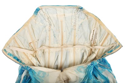 Lot 381 - A Carven couture chiffon cocktail dress, 1950s