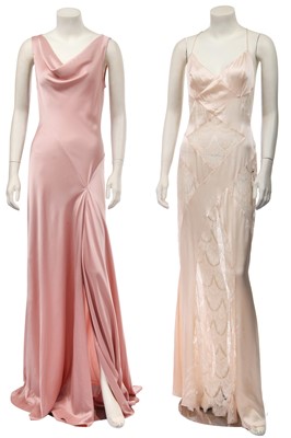 Lot 101 - Two Amanda Wakeley satin slip-dresses, modern