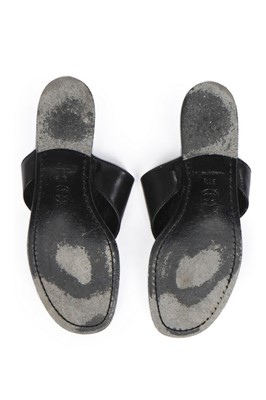 Lot 17 - Three pairs of summery Chanel shoes, modern,...