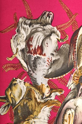 Lot 52 - Two Hermès printed silk scarves, 1990s