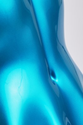 Lot 526 - A rare Issey Miyake moulded acrylic 'Plastic Body' breastplate, Autumn-Winter, 1980-81