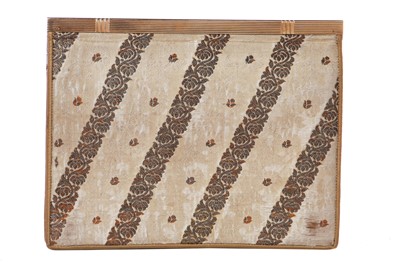 Lot 187 - A Cartier clutch bag with 9ct Gold frame, probably 1950s