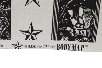 Lot 388 - Hilde Smith fabrics for BodyMap: 'Olive Oil Meets Querelle' collection, Spring-Summer 1984