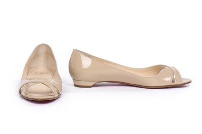 Lot 19 - Three pairs of Christian Louboutin shoes,...