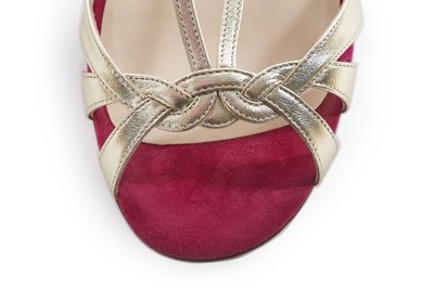 Lot 19 - Three pairs of Christian Louboutin shoes,...