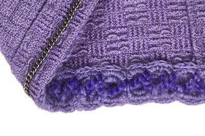 Lot 180 - A fine Chanel lavender wool tweed ensemble, Autumn-Winter 1998-99