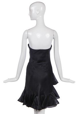 Lot 190 - An Alberta Ferretti bias-cut silk-chiffon evening gown, modern