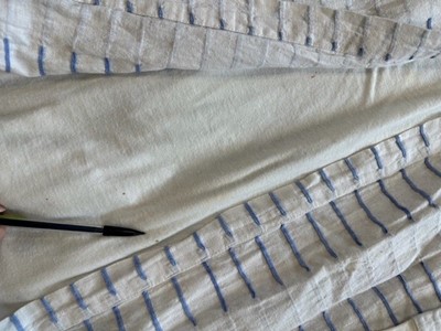 Lot 9 - A Westwood/McLaren striped cotton dress and culottes, 'Savage' collection, Spring-Summer 1982
