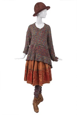 Lot 14 - A Westwood/McLaren complete ensemble, 'Nostalgia of Mud' (Buffalo), Autumn-Winter, 1982-3