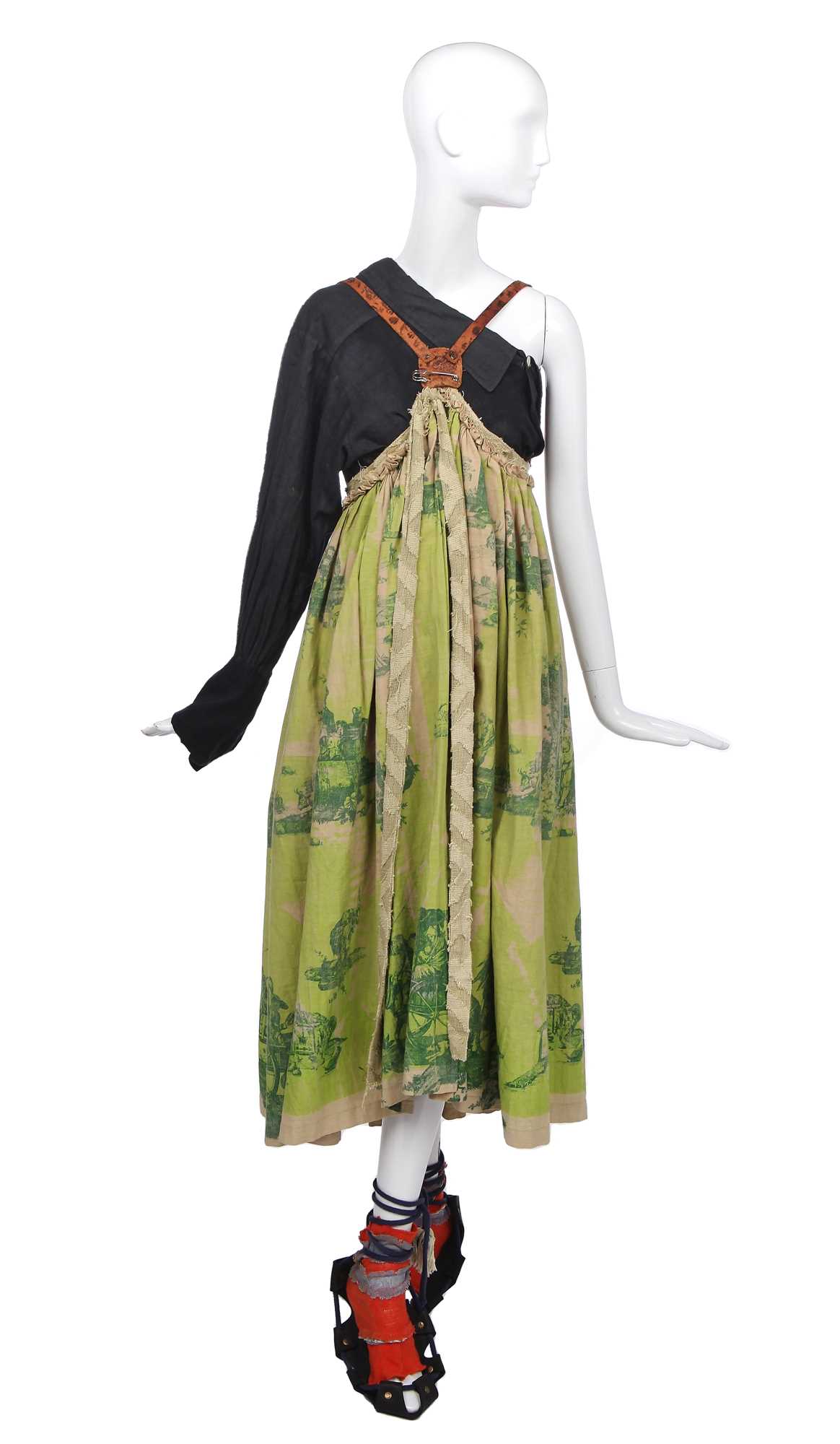 Lot 15 - A Westwood/McLaren complete ensemble, 'Punkature' (Hobo) collection, Spring-Summer 1983