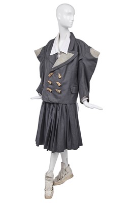 Lot 17 - A Westwood/McLaren ensemble, worn by Lauren Hutton, 'Witches' collection, Autumn-Winter, 1983-84