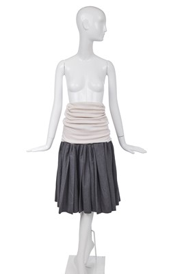 Lot 17 - A Westwood/McLaren ensemble, worn by Lauren Hutton, 'Witches' collection, Autumn-Winter, 1983-84