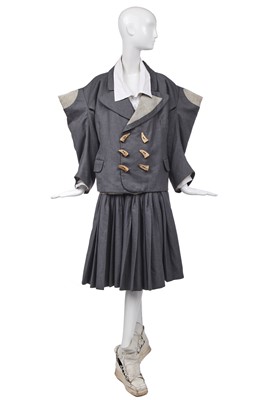 Lot 17 - A Westwood/McLaren ensemble, worn by Lauren Hutton, 'Witches' collection, Autumn-Winter, 1983-84