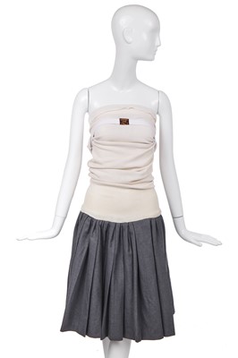 Lot 17 - A Westwood/McLaren ensemble, worn by Lauren Hutton, 'Witches' collection, Autumn-Winter, 1983-84