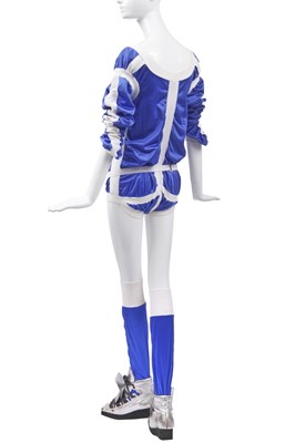 Lot 22 - A Westwood/McLaren complete sports-inspired ensemble, 'Hypnos' Spring-Summer, 1984