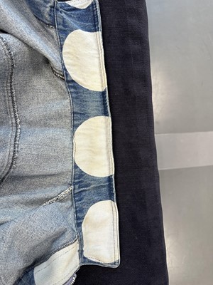 Lot 25 - A Vivienne Westwood  complete denim ensemble, 'Mini-Crini', Spring-Summer, 1986