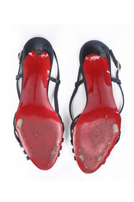 Lot 20 - Three pairs of Christian Louboutin shoes,...