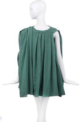 Lot 28 - A complete green gazar Centaurella ensemble, 'Britain Must Go Pagan', Spring-Summer, 1988
