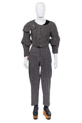 Lot 30 - A Vivienne Westwood men's Time Machine suit, Autumn-Winter 1988-89