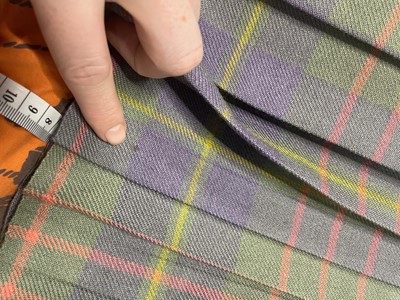 Lot 36 - A Vivienne Westwood men's tartan kilt ensemble, 'Time Machine', Autumn-Winter, 1988-89