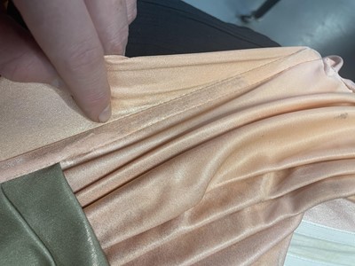 Lot 41 - A Vivienne Westwood draped jersey corset, 'Civilizade', Spring-Summer, 1989