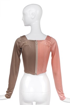 Lot 41 - A Vivienne Westwood draped jersey corset, 'Civilizade', Spring-Summer, 1989