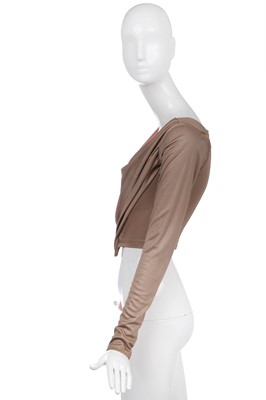 Lot 41 - A Vivienne Westwood draped jersey corset, 'Civilizade', Spring-Summer, 1989