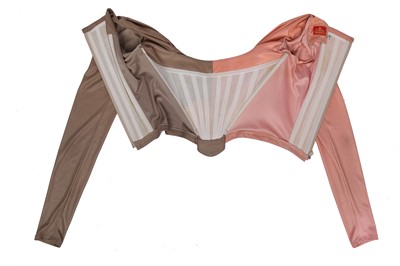 Lot 41 - A Vivienne Westwood draped jersey corset, 'Civilizade', Spring-Summer, 1989